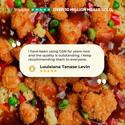 GSN Crispy Chicken & Egg Fried Rice Ready Meal