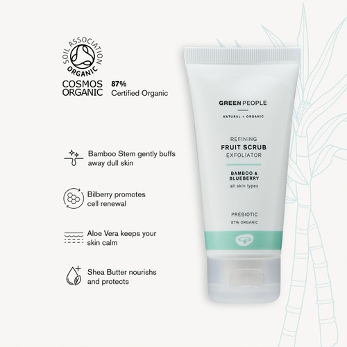 Green People Organic Fruit Exfoliating Scrub, Vegan