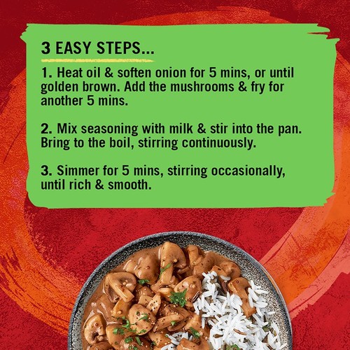 Schwartz Mushroom Stroganoff