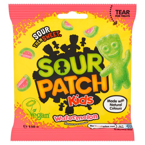 Sour Patch Kids Watermelon Flavour Sweets Bag