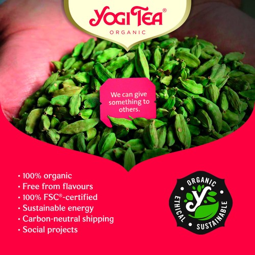Yogi Tea Organic Ginger, Orange with Vanilla Tea Bags