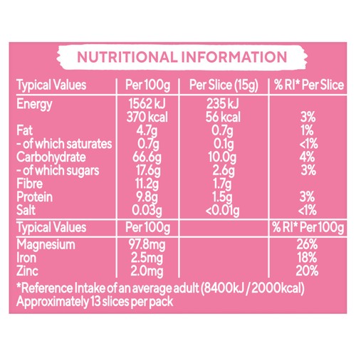 Ryvita Crispbread Fruit Crunch Currant Seed & Oat Crackers