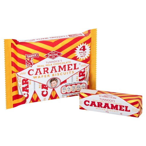 Tunnock's Milk Chocolate Caramel Wafers