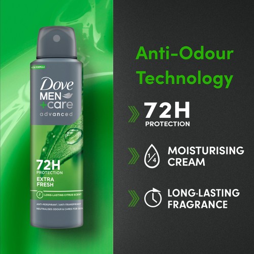 Dove Men+Care Advanced Antiperspirant Deodorant Extra Fresh