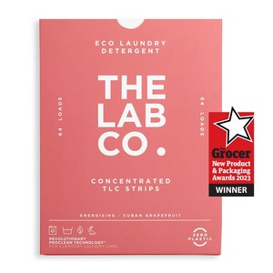The Lab Co. Laundry Detergent Sheets Non Bio Energising Scent 64 Loads