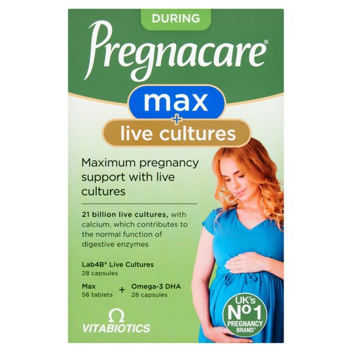 PREGNACARE MAX LIVE CULTURES