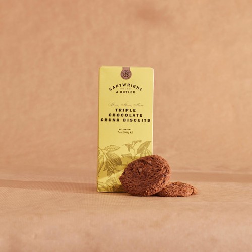 Cartwright & Butler Triple Chocolate Chunk Biscuits