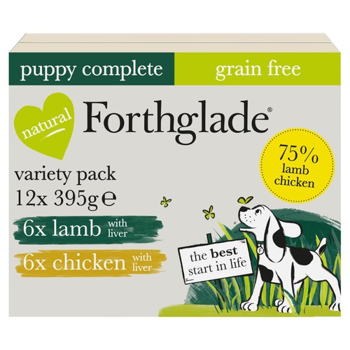 Forthglade Puppy Natural Wet Dog Food Variety Pack 2-12 months