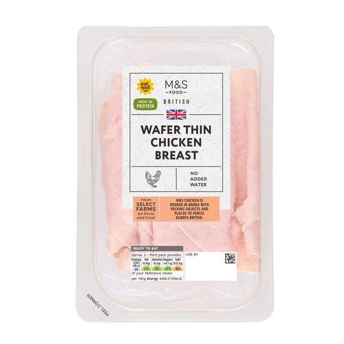 M&S Wafer Thin Chicken Breast Slices