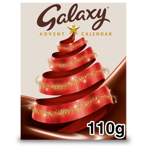 Galaxy Smooth Milk Chocolate Christmas Advent Calendar