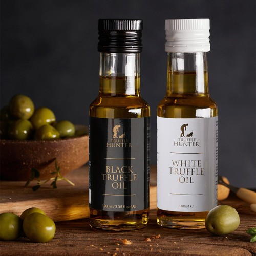 Truffle Hunter, Black & White Truffle Oil Selection