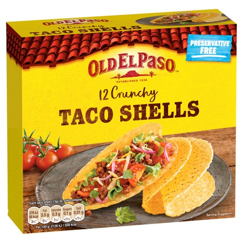 Old El Paso Crunchy Taco Shells