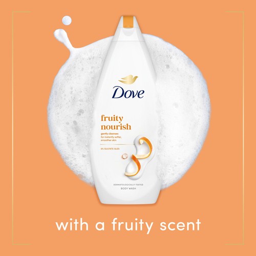 Dove Fruity Nourish Body Wash Shower Gel