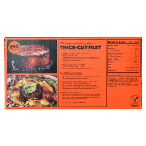 Juicy Marbles Plant Based Thick-Cut Filet