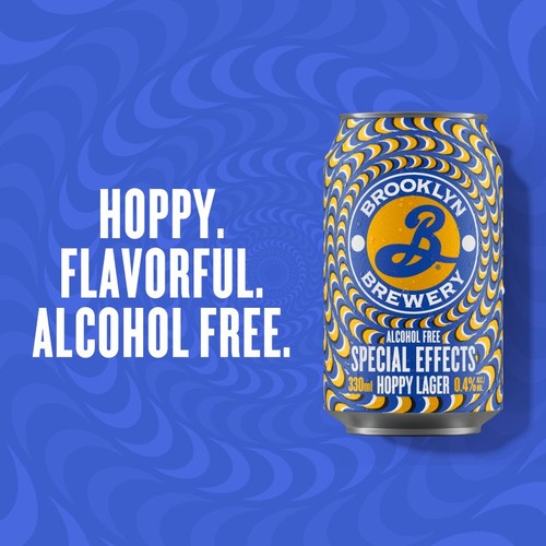Brooklyn Special Effects Low Alcohol Lager Beer Cans