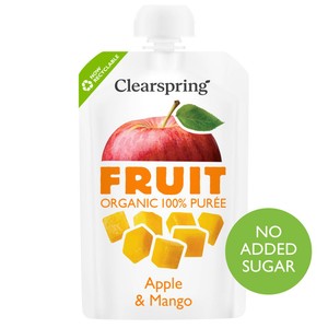 Clearspring Organic FRUIT Puree - Apple & Blueberry