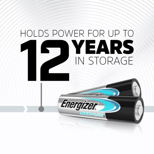 Energizer Max Plus AA Batteries, Alkaline