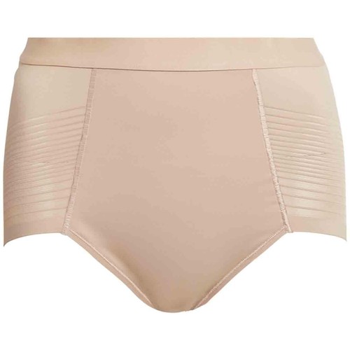 M&S Womens Body Define Firm Control No VPL Briefs, 12, Rose Quartz