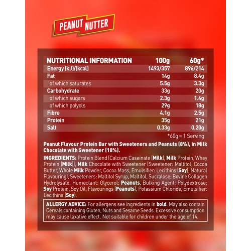 Grenade Peanut Nutter Protein Bar