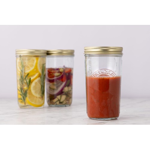 Kilner Wide Mouth Preserve Jar 1 Litre