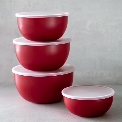 KitchenAid Universal Prep Bowl Set, Red