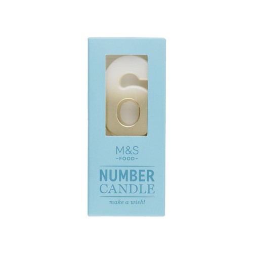 M&S Number 6 Candle
