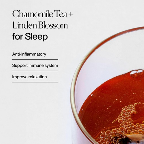 MISSION Sleep Chamomile Tea Bags with Rosehip + Linden Blossom