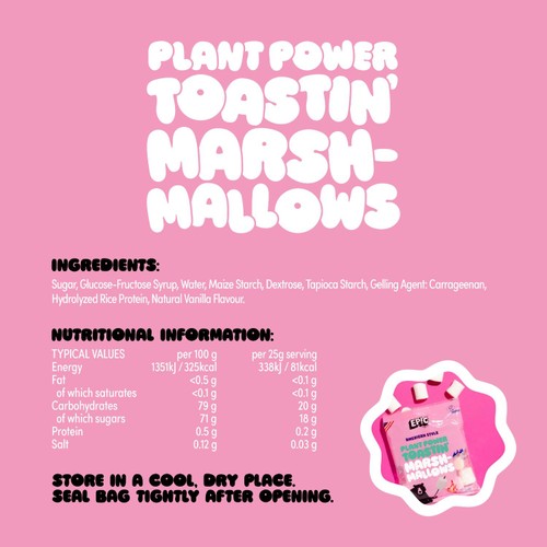 Epic Plant Power Toastin Marshmallows