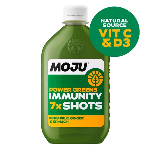 MOJU Power Greens Immunity Dosing Bottle 7x Shots