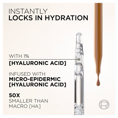 L'Oreal Paris True Match Plumping Tinted Skin Serum, 10-12 Very Deep