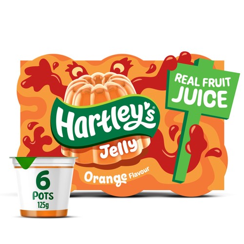 Hartley's Orange Jelly Pot Multipack