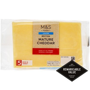 M&S British Lighter Extra Mature Cheddar