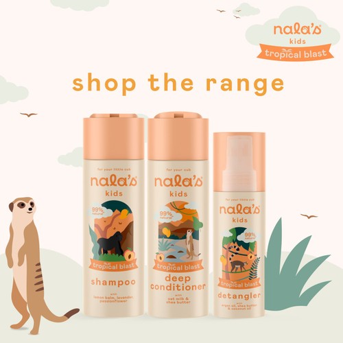 Nala's Kids Curl Moisturiser Tropical Blast Curl Cream