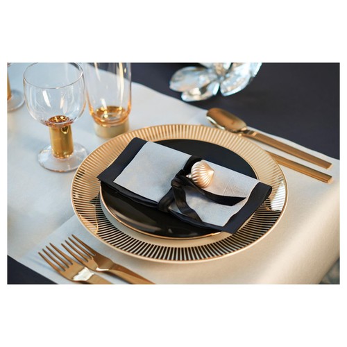 Silver Paper Napkins