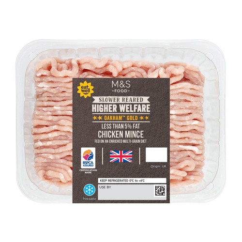 M&S Oakham Gold Less Than 5% Fat Chicken Mince