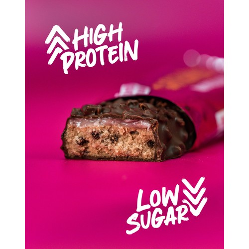 Grenade Dark Chocolate Raspberry Protein Bar 