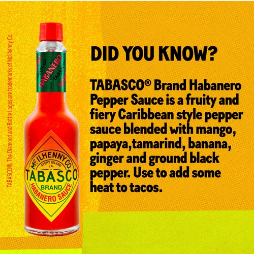 Tabasco Extra Hot Habanero Pepper Sauce