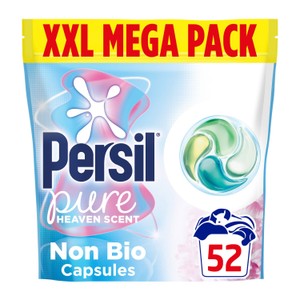 Persil Ultimate Pure Heaven Scent Non Bio Laundry Capsules 52 Washes