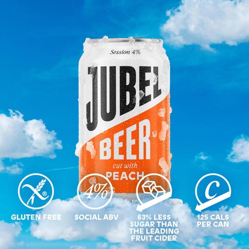 JUBEL Beer cut with Peach