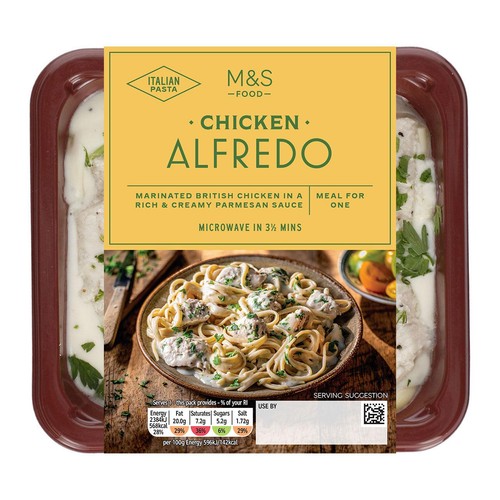 M&S Chicken Alfredo