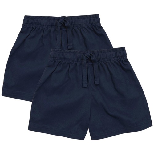 M&S Unisex 2Pk PE Short 3-4 Y