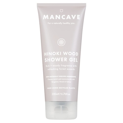 ManCave Shower Gel Hinoki Wood 200ml