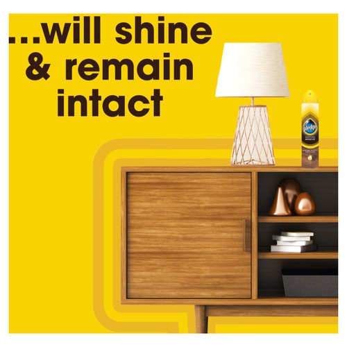Pledge Expert Care, Wood Polish Aerosol, Amber & Argan