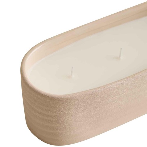 M&S Ember Ceramic 3 Wick Candle, Neutral
