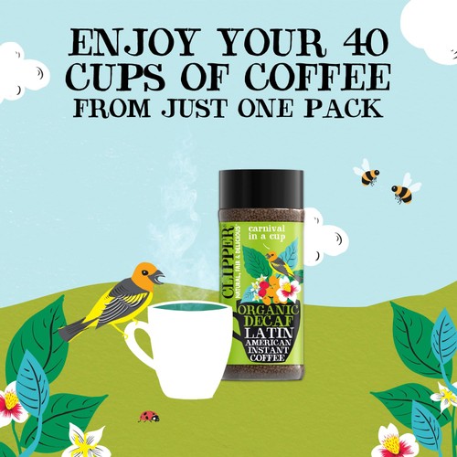 Clipper Latin American Decaf Fairtrade Organic Coffee