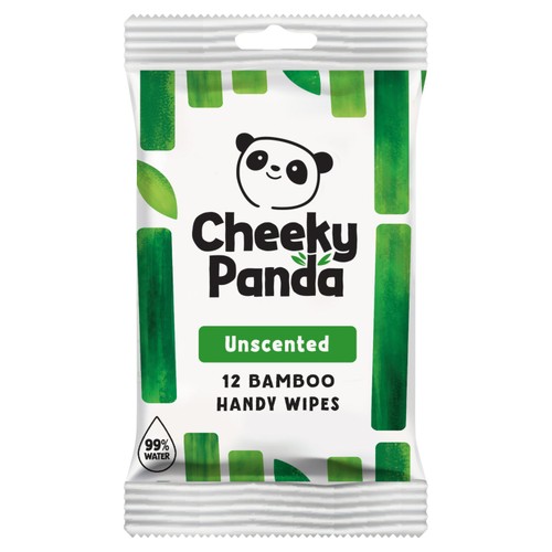 The Cheeky Panda Biodegradable Bamboo Handy Wipes