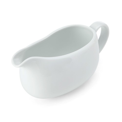 Mikasa Chalk Porcelain Gravy/Sauce Boat, 700ml, Labelled