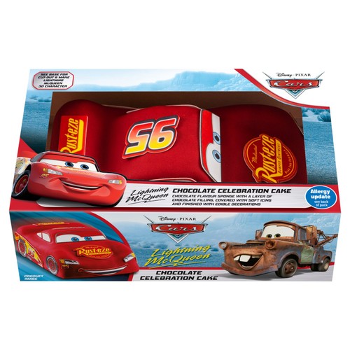 Disney Cars Lightning McQueen Chocolate Cake