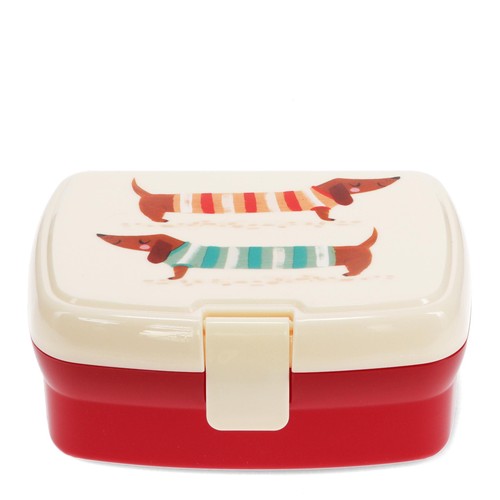 Rex London Lunch Box with Tray Sausage Dog
