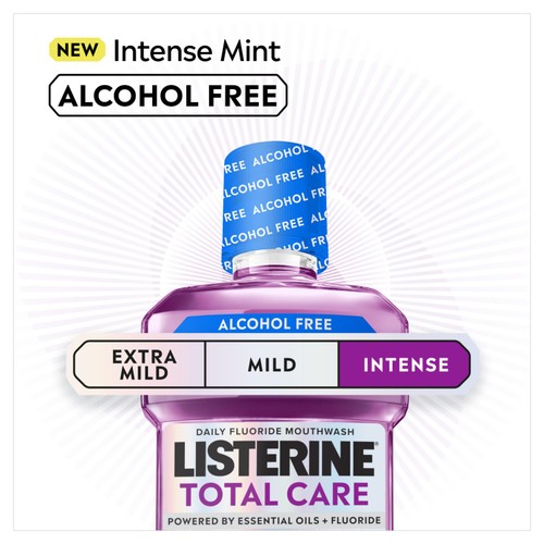 Listerine Total Care Intense Mint Alcohol Free Mouthwash